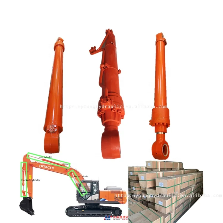 ZX240 Excavator Arm Boom Bucket Cylinder - GLPARTS Quality