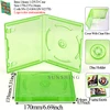 Caja de 1 DVD de 14 mm G04 Individual - Verde