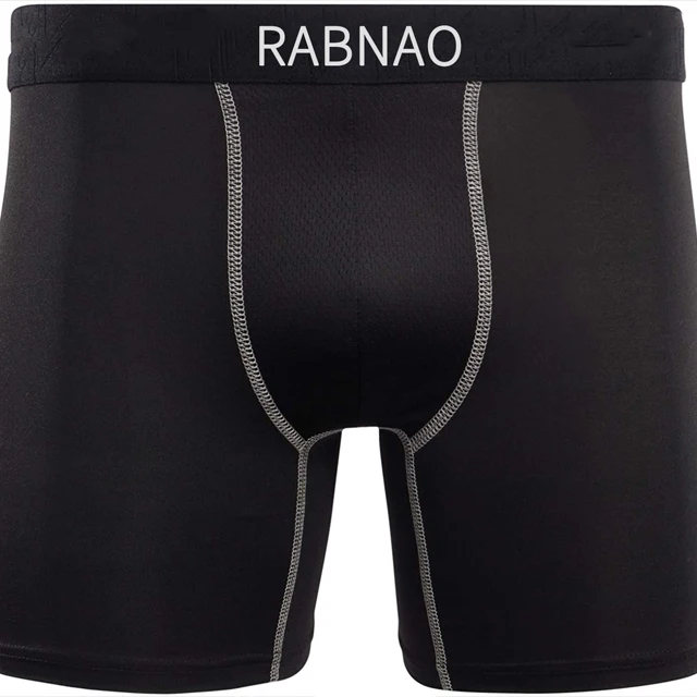 Custom Service Personality Mens Boxer Briefs Butt Lift Body Shape Classic Black for Mens Underwear