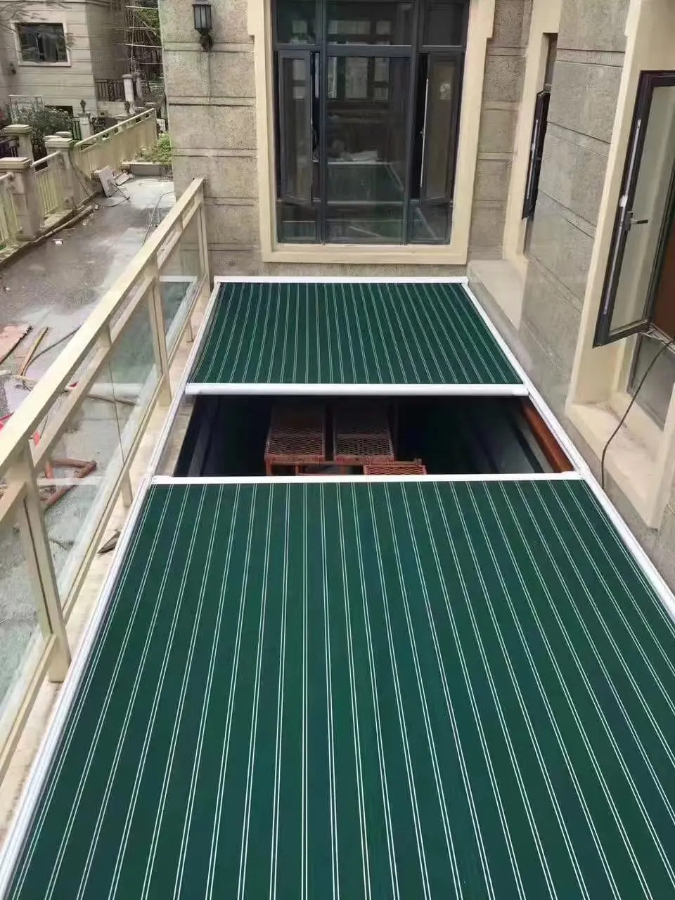 Outdoor gebrauchte Wintergarten Oberlicht Markise fr Dach abdeckung  Beschattung Markise Garage Markise Baldachin| Alibaba.com