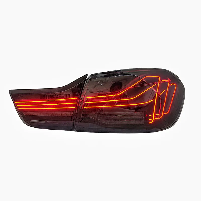 Popular New 12v LED black Taillight for BMW 4 Series F32 M4 13-20 Year Retrofit Taillight Driving Turn Taillight manufacture