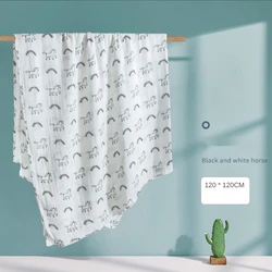 Муслиновое дерево с цветным принтом на заказ удобное домашнее детское муслиновое