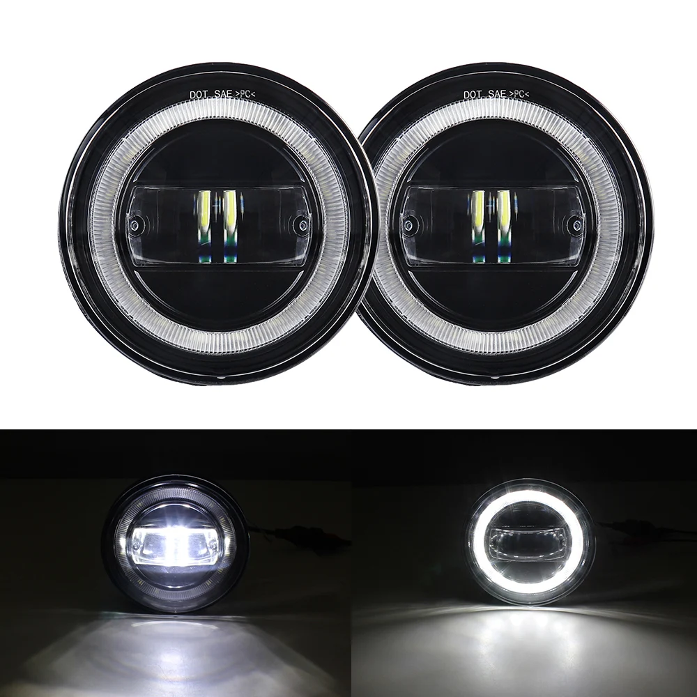 Replacement for Toyota Tacoma 2005-2011 Kit For Toyota Solara 2004-2006 LED Fog Light Driving Lamp
