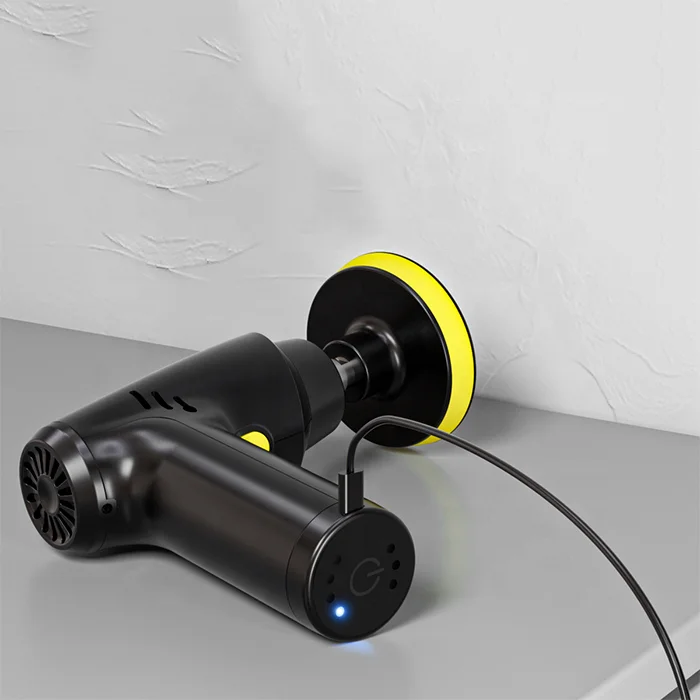 Электрическая Беспроводная Машинка Для Полировки Автомобиля с регулируемой скоростью 2000 об./мин.