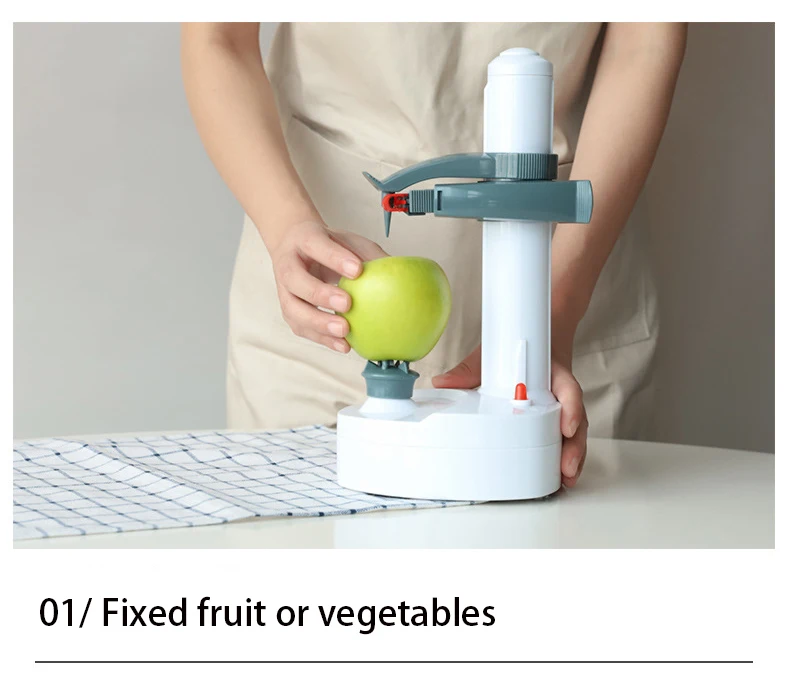 Modern Design Newest Kitchen Gadgets, Multifunctional Electric Vegetable Fruit Peeler