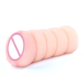 Hot sale male adult sex toys artificial vagina plastic pocket portable pussy for men masturbation