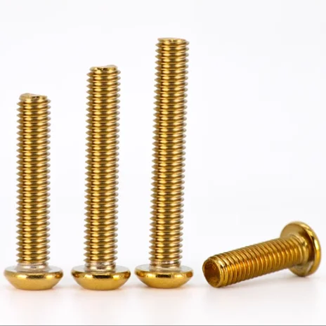 product perfect quality brass pan head screw round cross recessed machine bolt for construction industry application-61