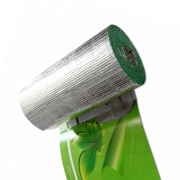 Reflective Thermal Insulation Roll Custom Metalized Heat Insulation Sheet AL Foil Thermal Shield Blanket Radiant Thermal Barrier