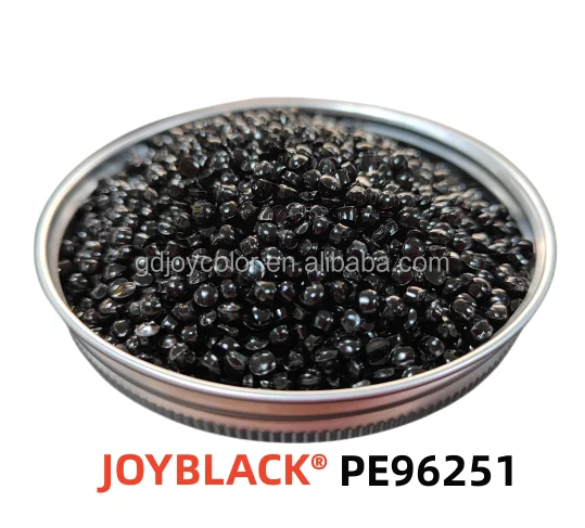 Китайская фабрика поставляющая пластмассовый материал не переработанный высокоструйный полиэтиленовый цветной мастер-пакет/черная