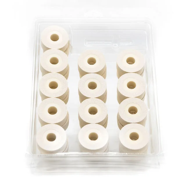 XJ Customizable Size Hot Ink Roller Batch Code Printer Date Printing 36mm X 16mm White Color Dry Ink Roller