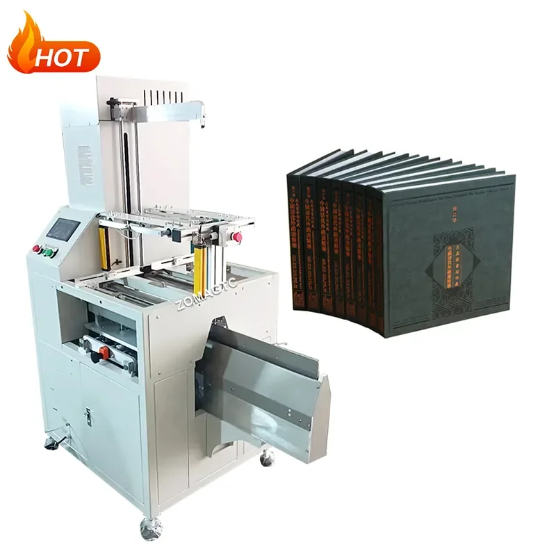 High Quality Automatic Hardcover Book Binding Machine Hard Cover Book ...