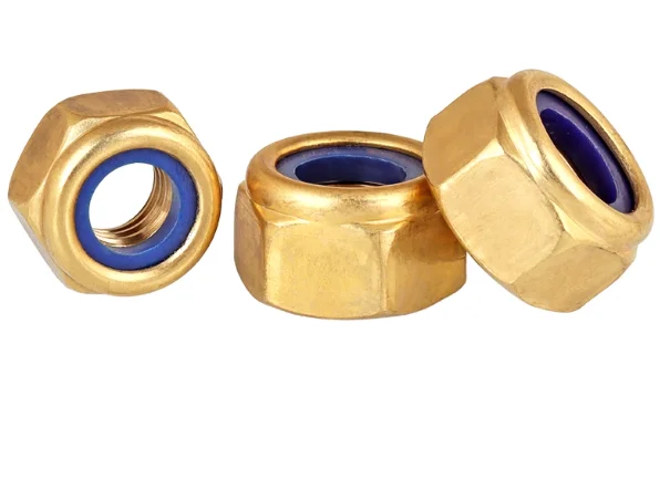 product fully stocked brass hexagon nylon lock nut m3 m72 self locking feature for nuts product-62