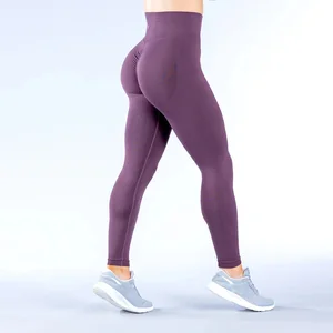 Training Wear Ladies Sports Clothing Apparel Yoga Pants Fitness Butt Lifting Tights Workout Gym Dynamic Leggings for Women