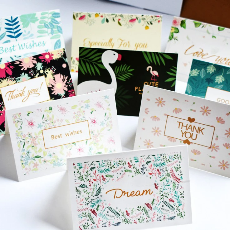 Custom Ecommerce Thank You for Supporting My Small Business Card With Your Logo