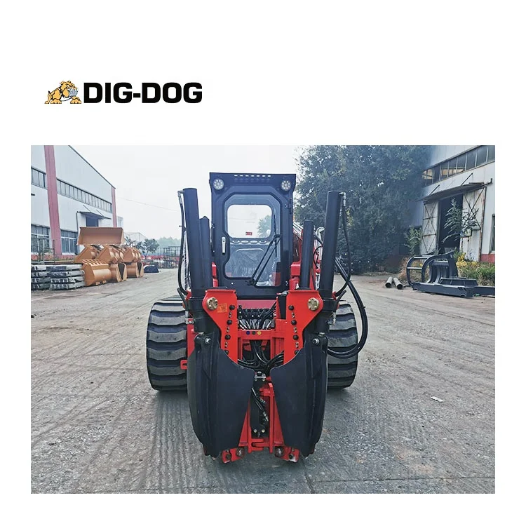 Китайский гусеничный бородок для пересадки деревьев дизельный полозик лесопила горного