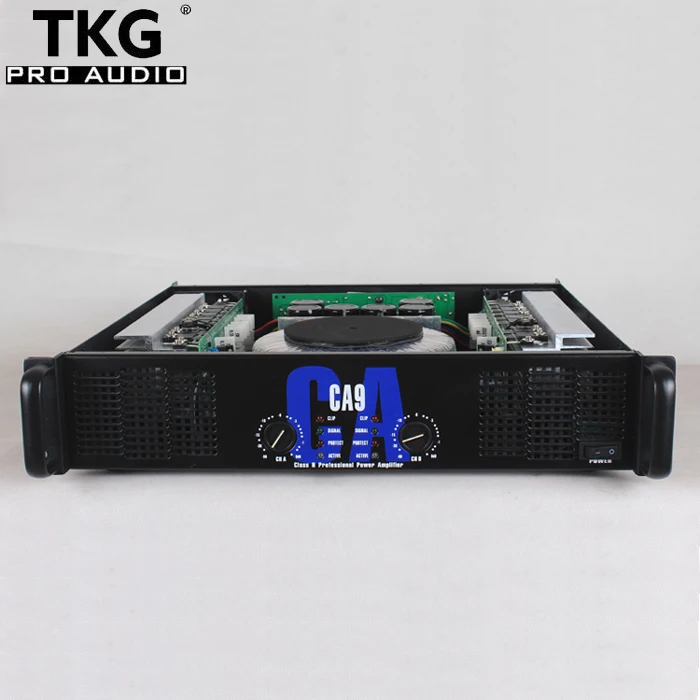 Tkg 600 Watt 600w 2 Channel Class H Ca9 