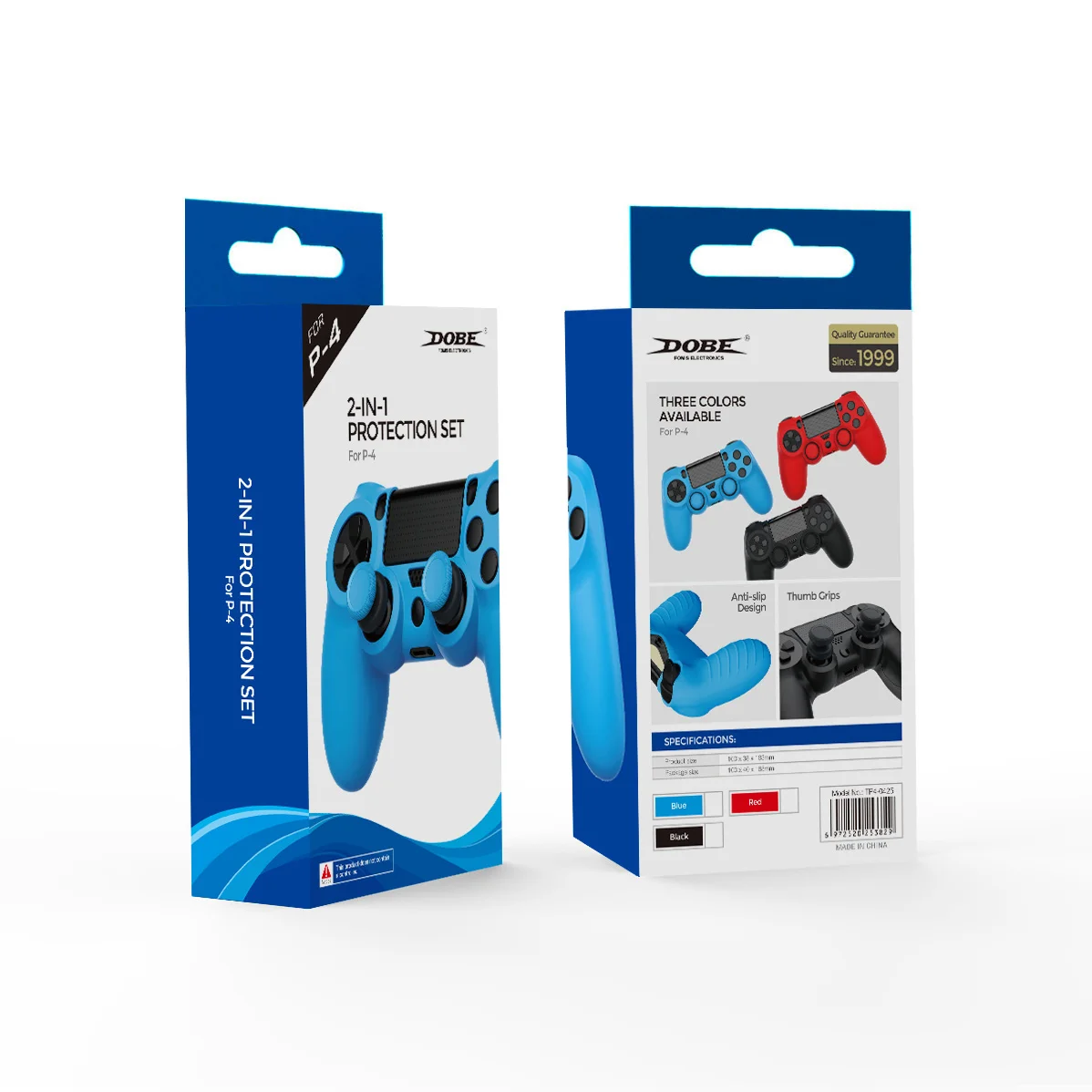 DOBE Wholesale 2PCS Set Protective Soft Silicon Case for PS4 DualShock Controller Game Accessories