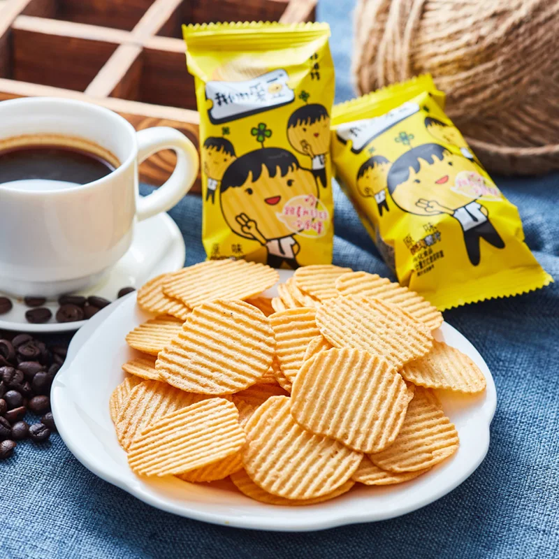 Weilong potato chips puffed snacks original healthy non-fried snacks snack food potato chips factory direct sales original