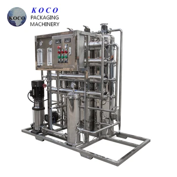 Stainless steel 2000LPH ro water treatment System Water Distillation Equipment Water Purifier Machine for Commercial ro system