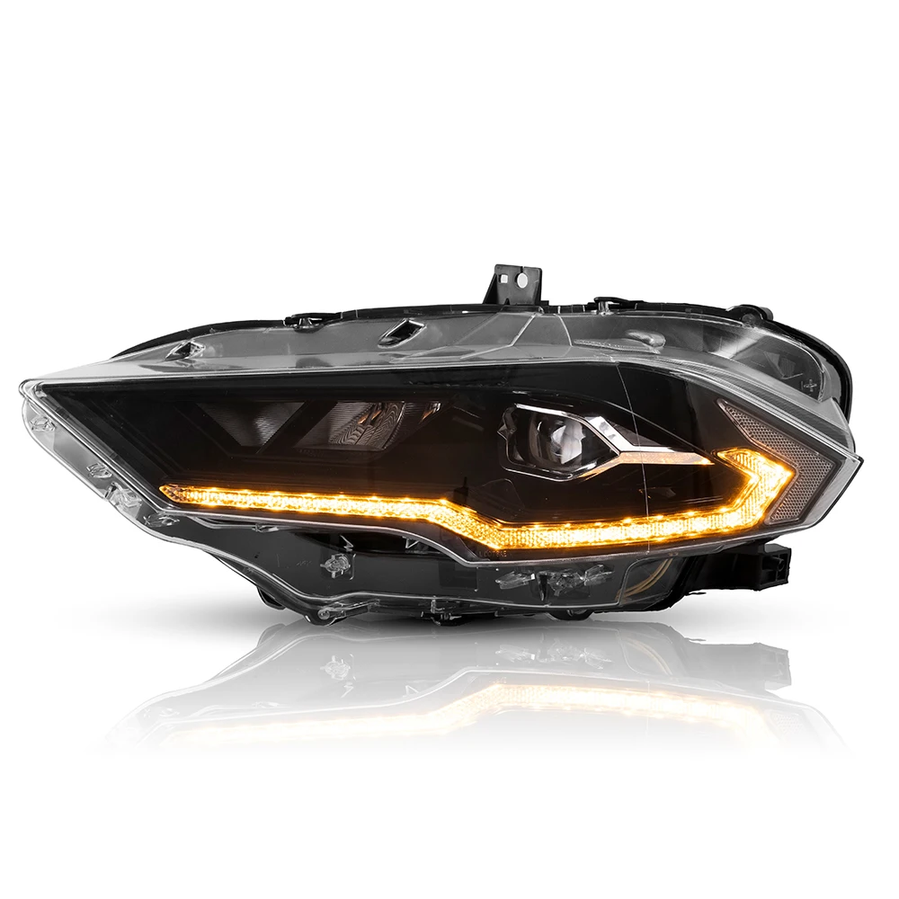 High quality led head lamp head light for Ford Mustang 18-up headlight details