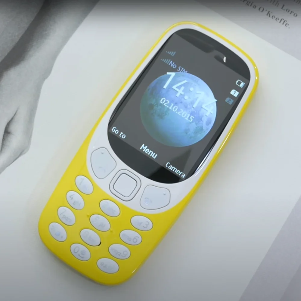 Refurbished Nokia 3310 (2017) Durable, Single SIM 3G Phone