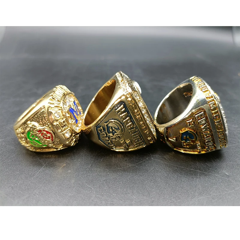 1992-2023 Michigan Wolverines Football Team Championship Ring 3pcs Ring ...