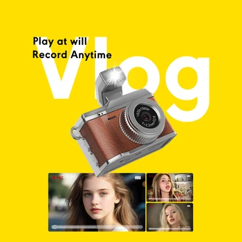 New 1080P HD 2MP CMOS Sensor Compact Keychain life Camera Video Recorder Mini Thumb Camera with Fill Light for Decoration Life
