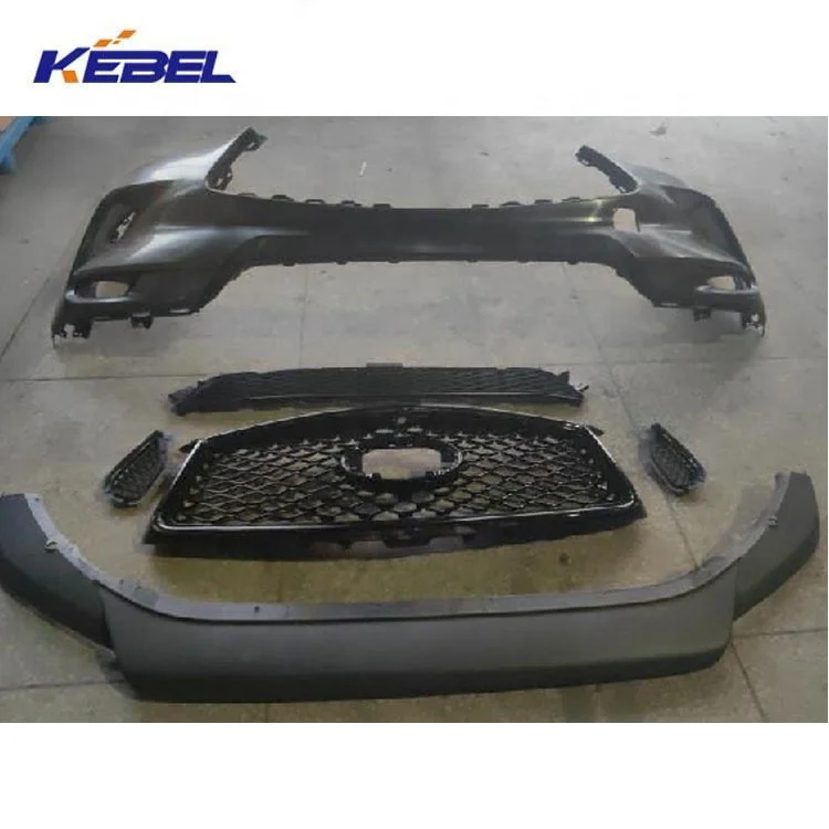 Front Bumper Assembly for Infiniti QX50 2019-2021: No-Drill Installation & Rust-Proof Technology
