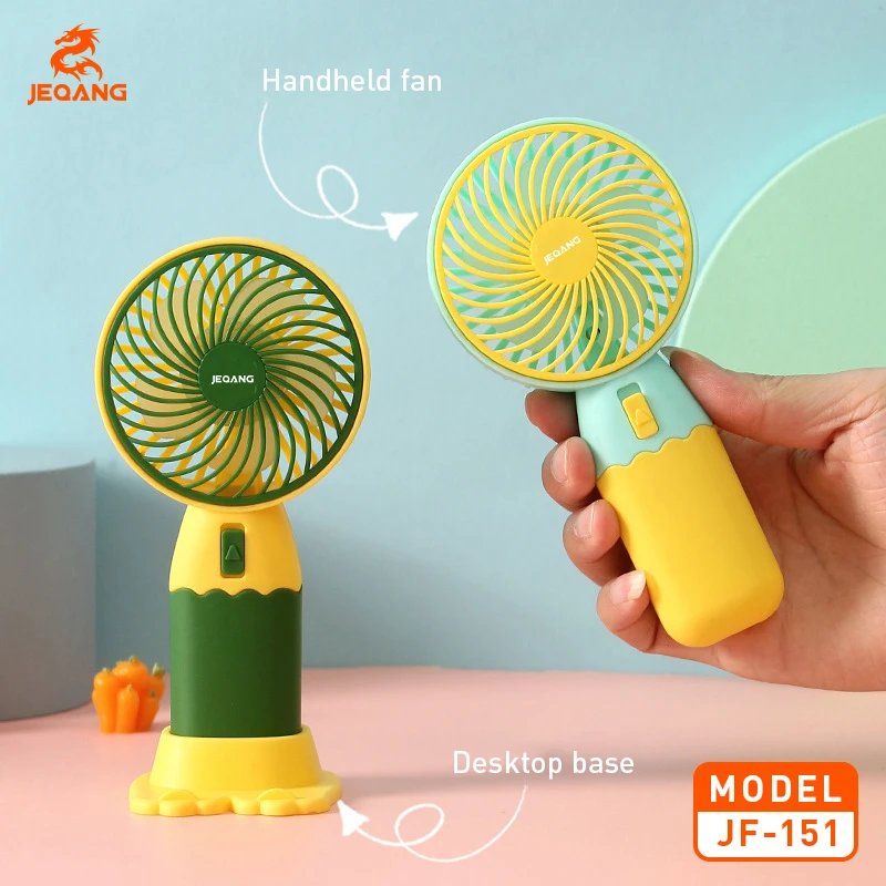 Portable Mini USB Rechargeable Quiet Personal Cooling Fan for Travel Office Outdoor Use-Consumer Electronics