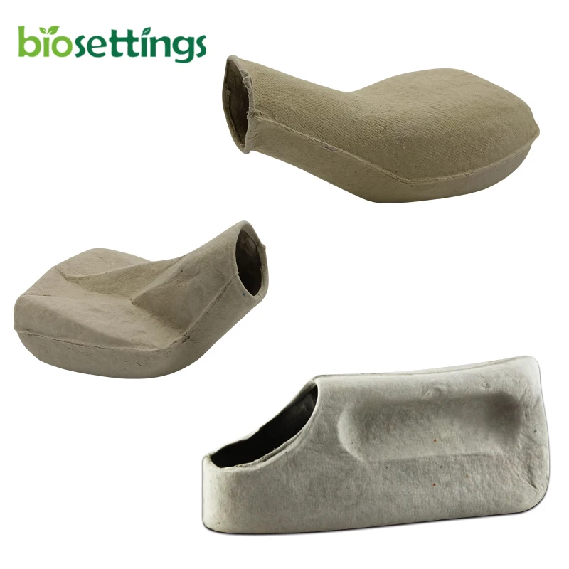ECO Friendly Biodegradable 900ml Disposable Paper Urinal for Men Male Women Female Pulp Urinal