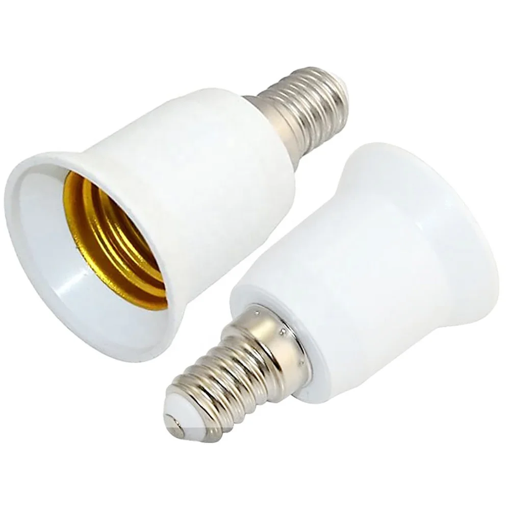 E27 to E14 Base LED Light Bulb Lamp Converter Screw Socket Adapter Holder New