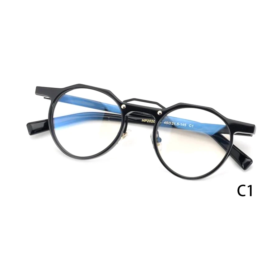 HP2020514 Factory Direct High Quality Custom logo Fashion Italian Acetate Glasses Frames Optical Eyewear in Stock