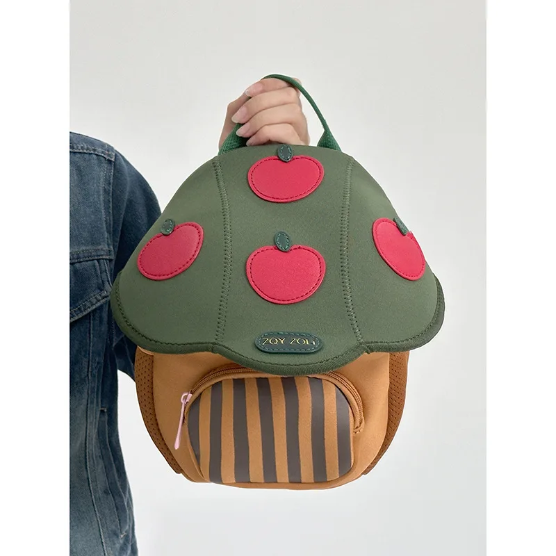 Cute Baby Series Mini Mushroom Backpack - Perfect for Girls