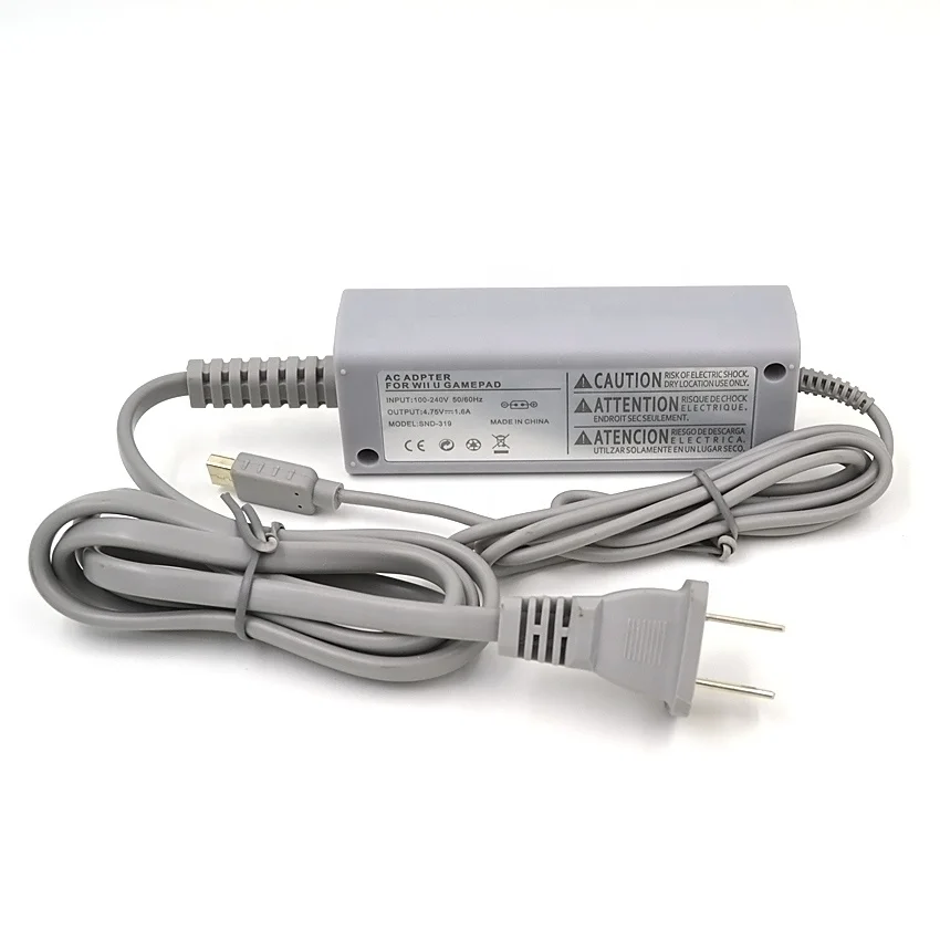 For Nintendo Wii U Gamepad Power Supply Wii U Charging Adapter Cable Cord Buy 任天堂wii U Gamepad电源 为wiiu充电适配器电缆电源线 交流电墙上电源product On Alibaba Com