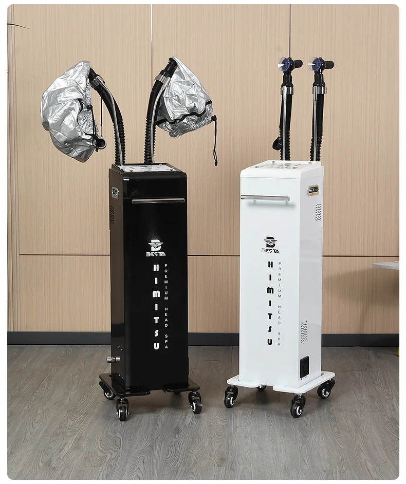 Professional Full-Automatic Dual Cap O3 Ozone Micro Mist Hair