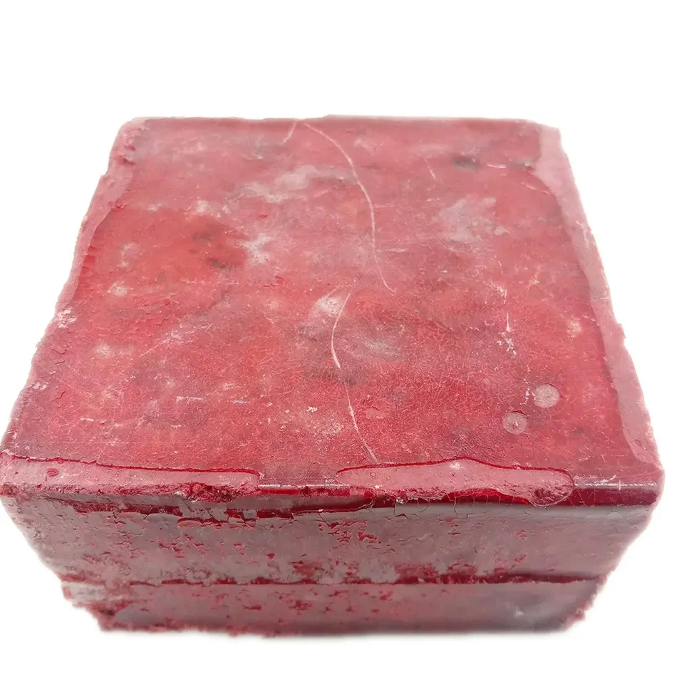 Bixbite de béryl rouge naturel brute 87,32 ct pierre précieuse en vrac certif
