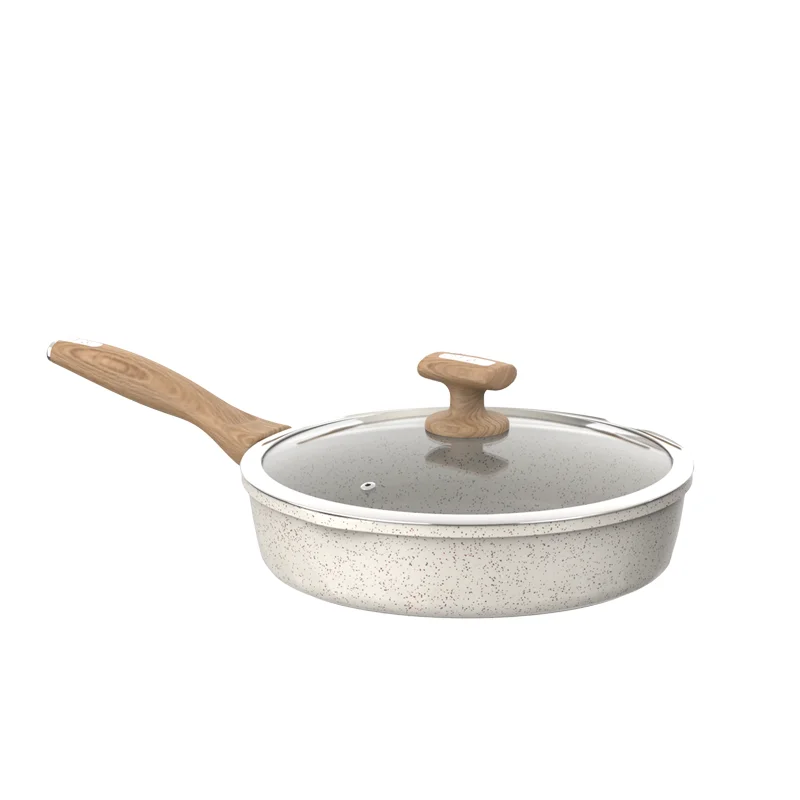 Asd White Aluminium Kitchen Set Pots And Pans Non Stick Frying Pan Cookware Sets Buy White