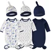 6 (balena + pois + blu navy)