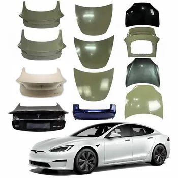 Original Rear Trunk Tailgate Engine Front Hood Bonnet Car Doors For Tesla Model 3 Y S X Car Parts Body Kits Accessories