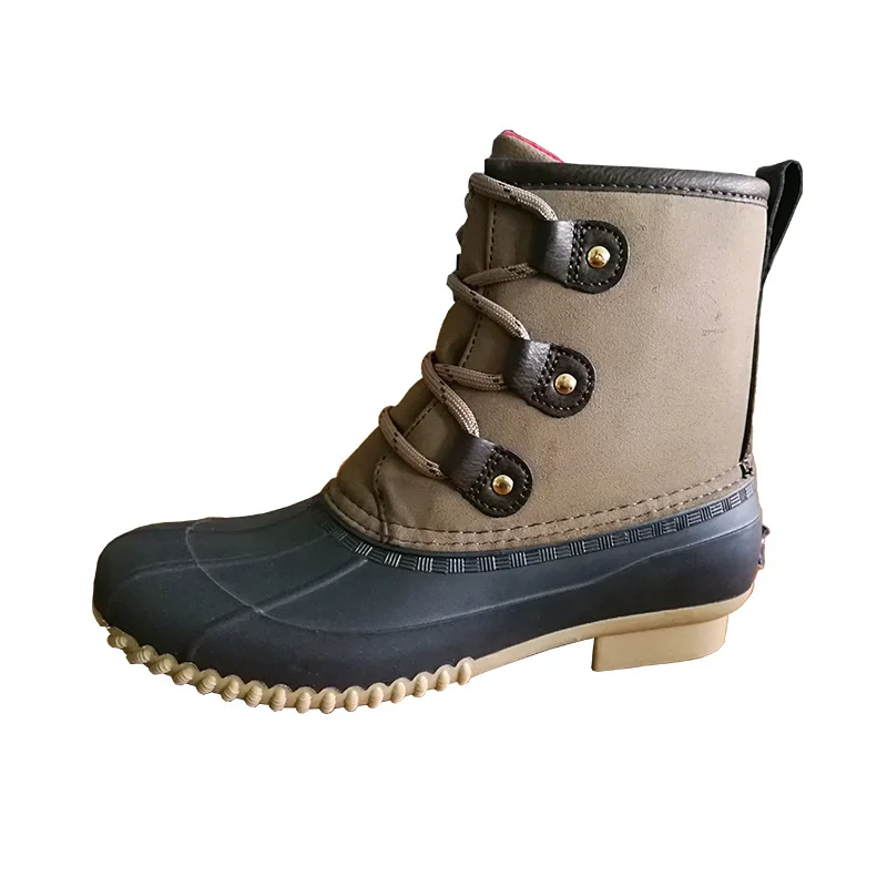 Factory Custom Rubber Duck Boots Women 
