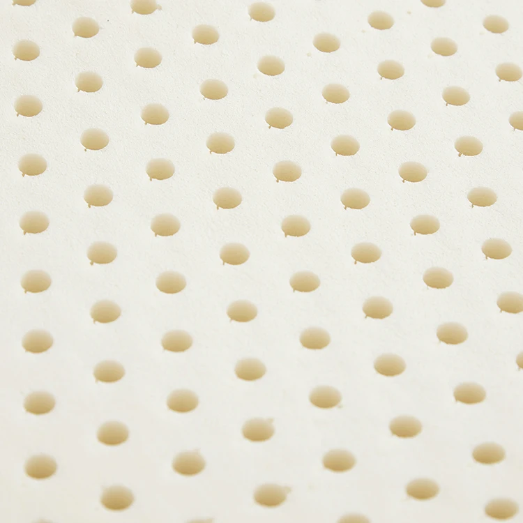 Traditional Local Wave Shape Latex Foam  Pillow for Sleeping