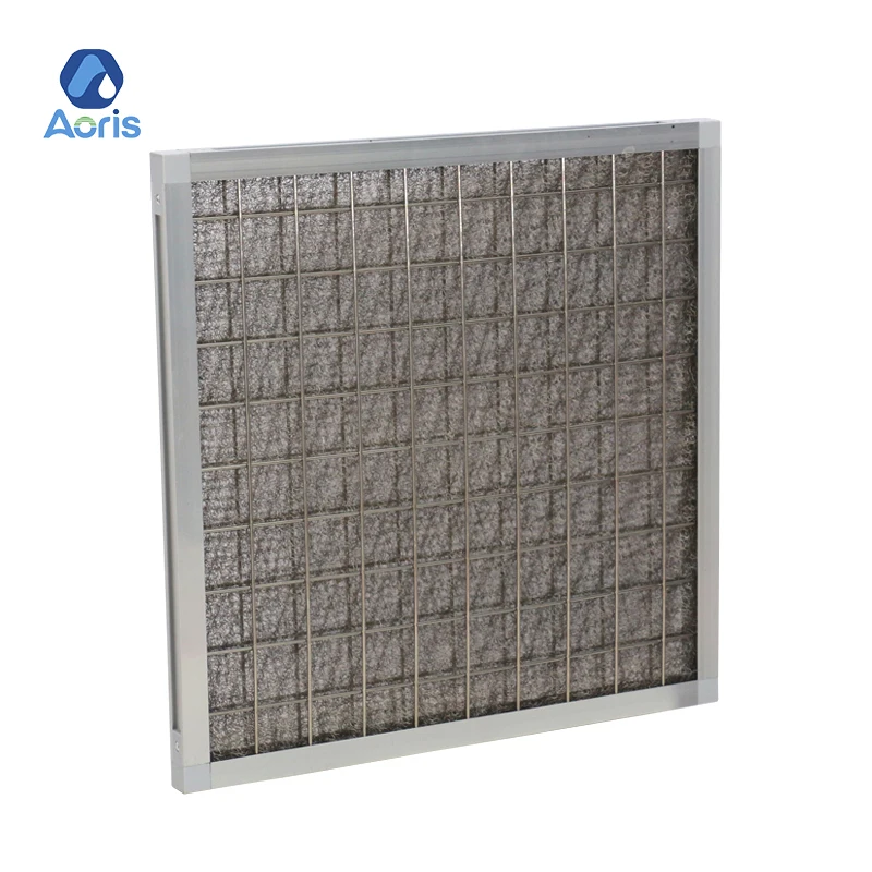 Aluminium Wire Mesh Pre-filter Washable Air Filter Mini Metal Frame Air Filter for Air Conditioning Panel Filter