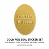 Foil Seal Sticker Set