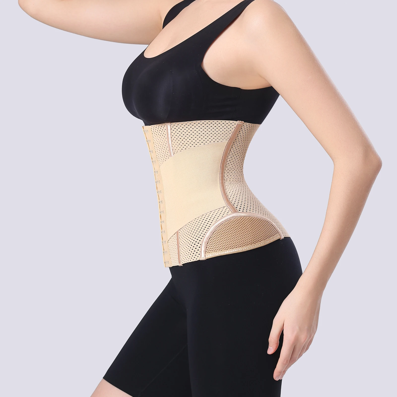 Waist Cincher Trimmer Belt Double Trimmer Shaping Wrap Girdle Full Body Corset Waist Trainer Shaperwear Tummy Control Shaper manufacture