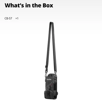 Godox CB-57 CB57 Photography Portable Outdoor Flash Shoulder Straps Bag for Godox Outdoor Flash AD200 AD200pro product image