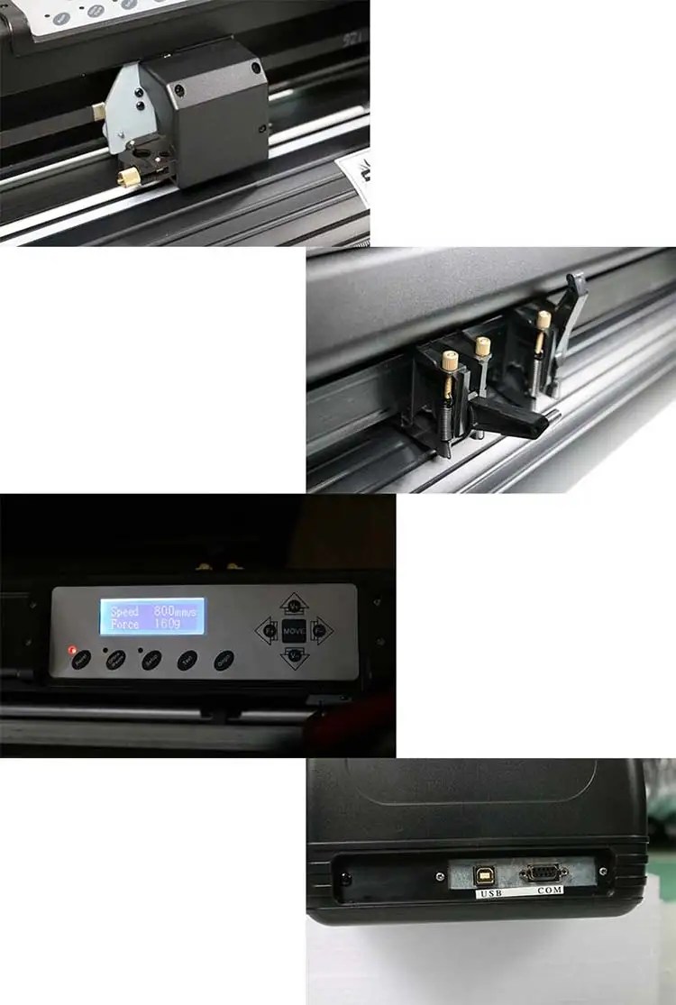 275mm plotting 800mm/s Laser Positioning mini small vinyl graph plotter cutter