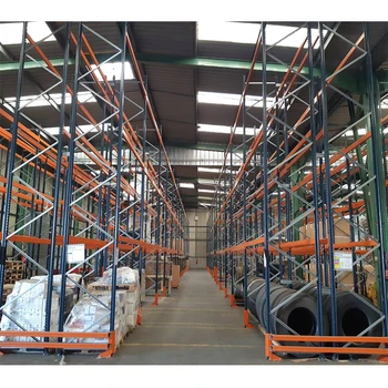 Modern Design Selective Steel Pallet Rack Heavy-Duty Industrial Storage Shelves with Corrosion Protection Wholesale Warehouses