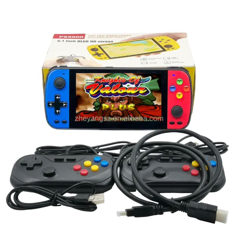 PS5000 Video Game Console 3000 Games Portable Handheld