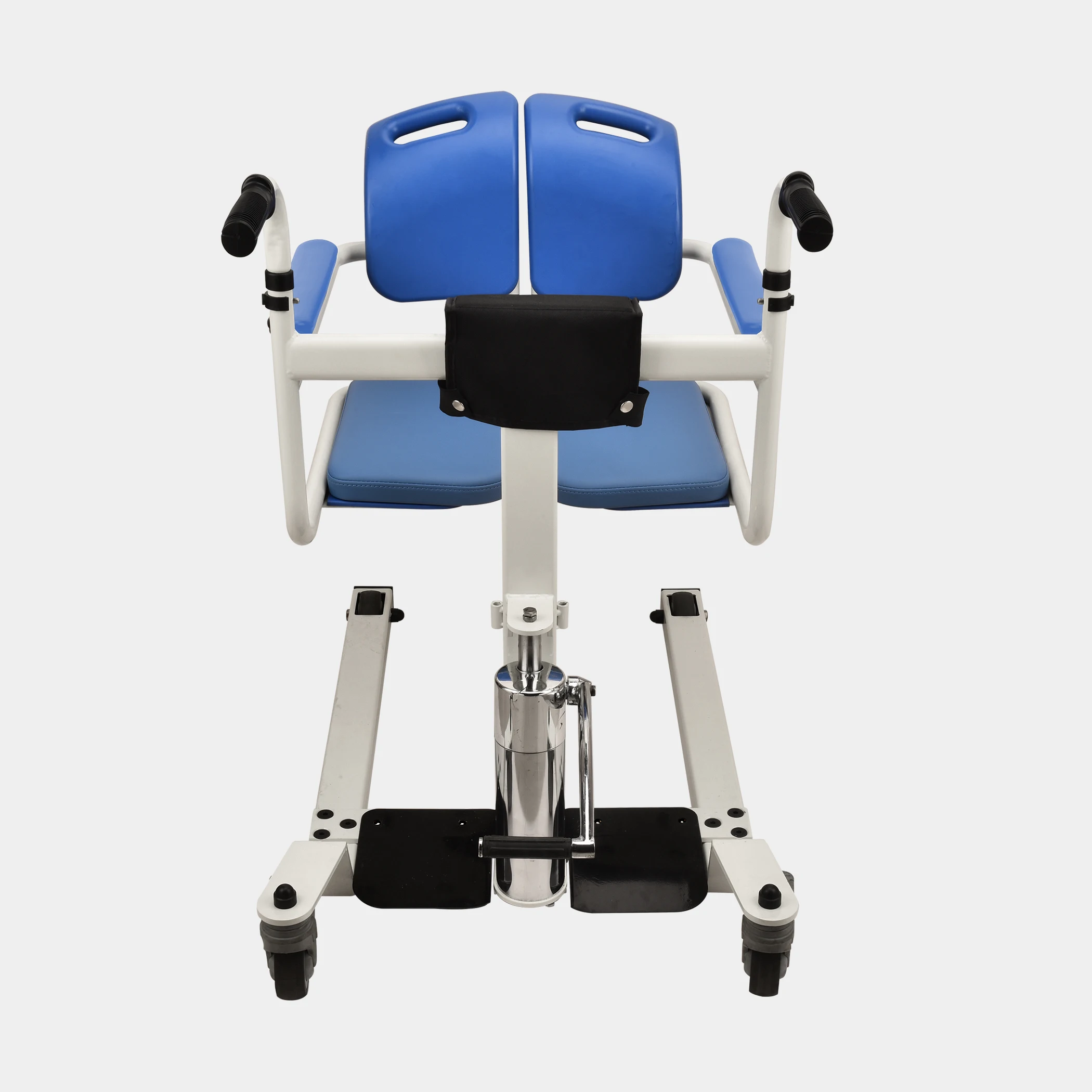 Foldable Patient Transfer Chair Aid Lift Sit to Stand Patient Lift for Elderly and Disabled