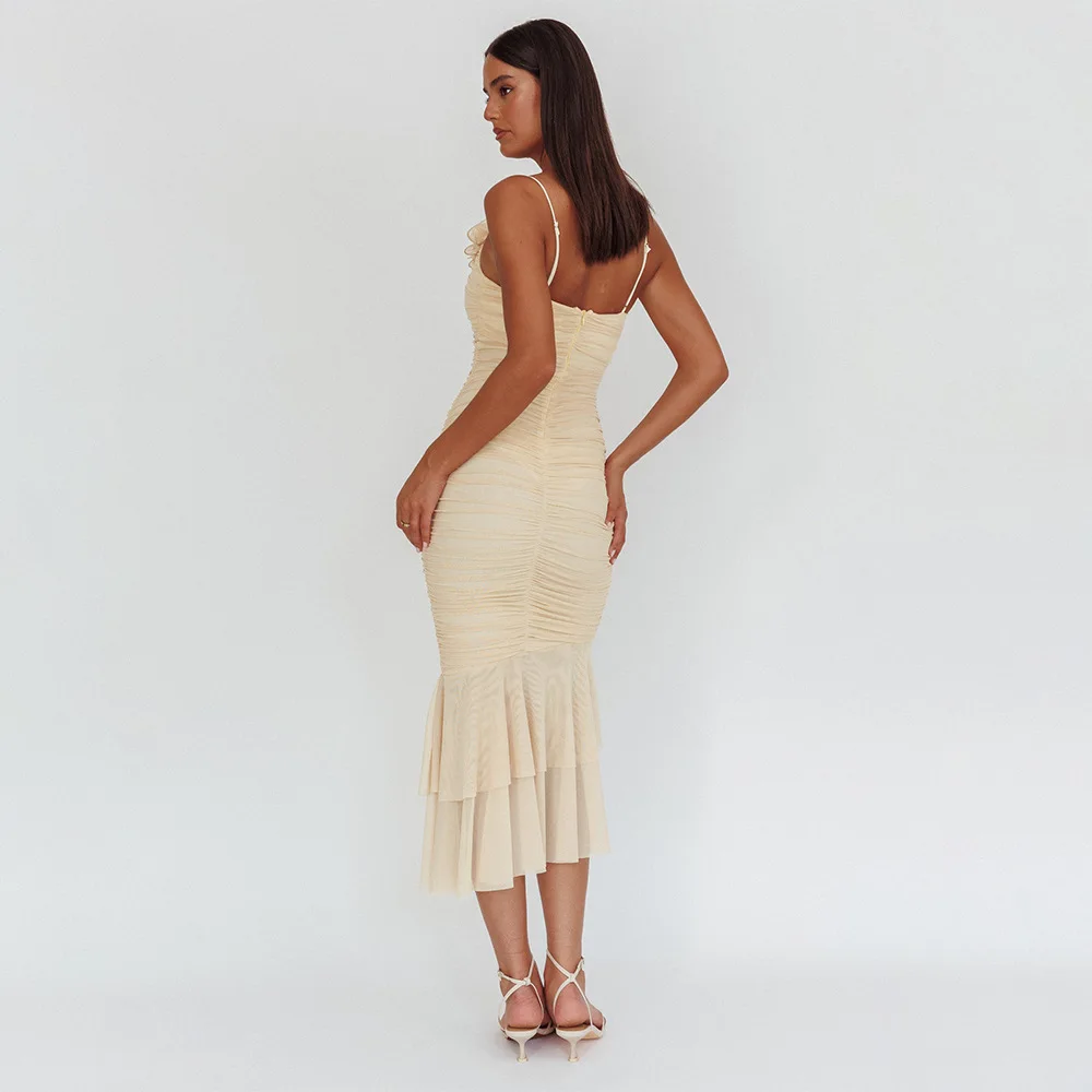 Hot Sale Women Tight Fitting Dress - Sexy Slim Party Dress